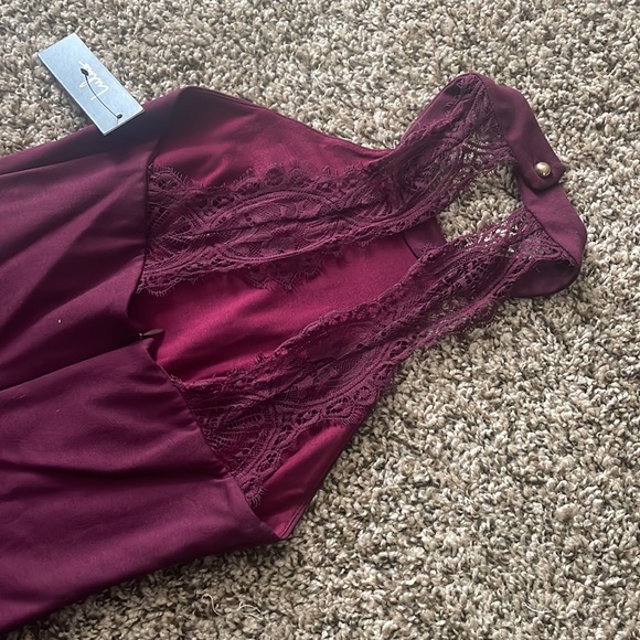 Endlessly Alluring Plum Purple Lace Bodycon Dress - Picture 5 of 5